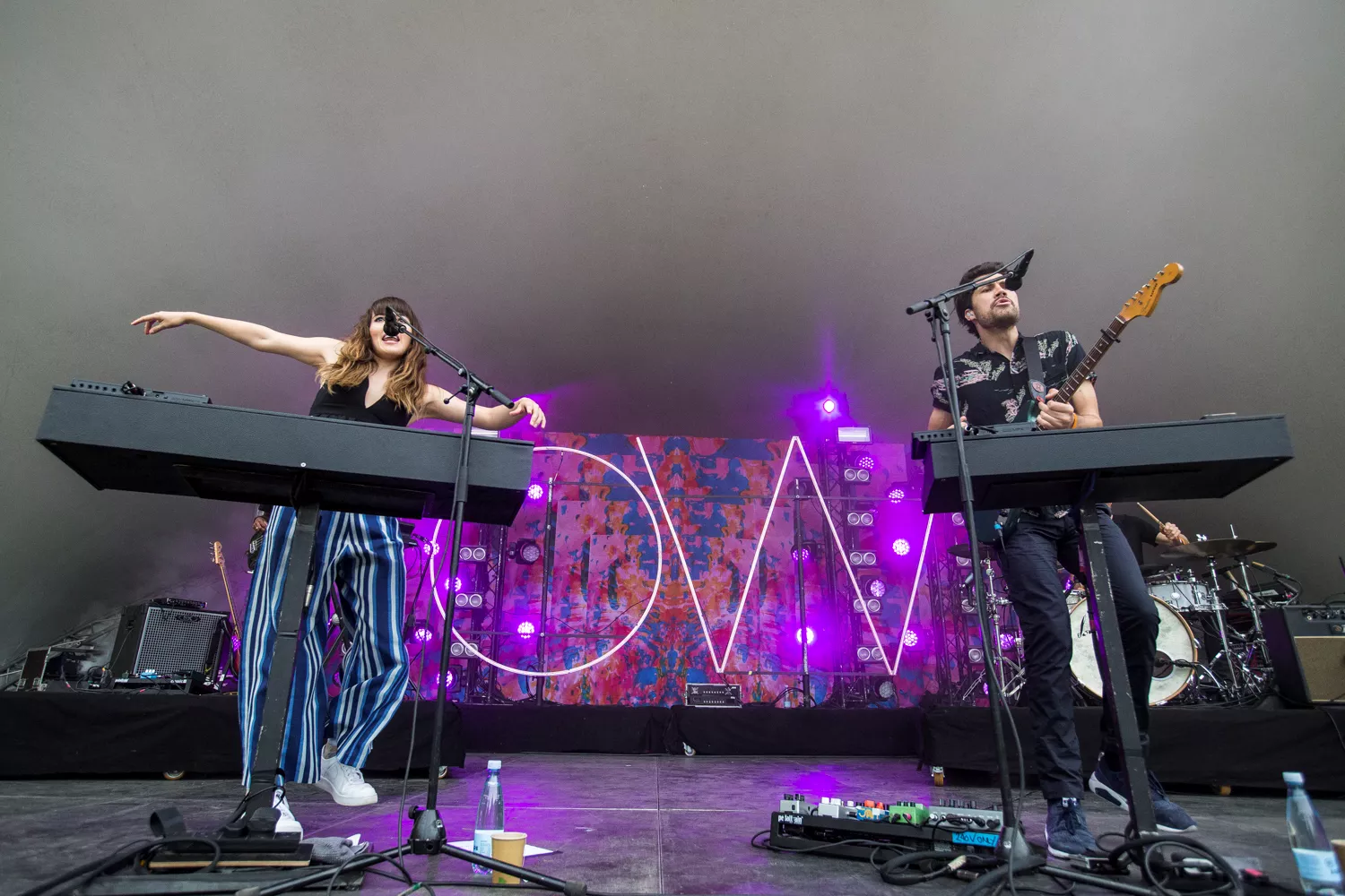 Ingen ko på isen med britisk uldtæppe-pop