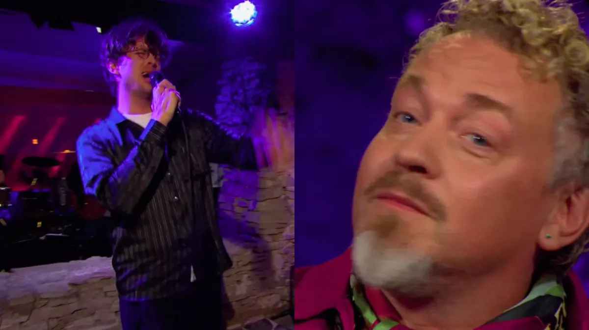 Höjdpunkt från Så Mycket Bättre – Eric Gadd helt tagen av Albin Lee Meldaus tolkning