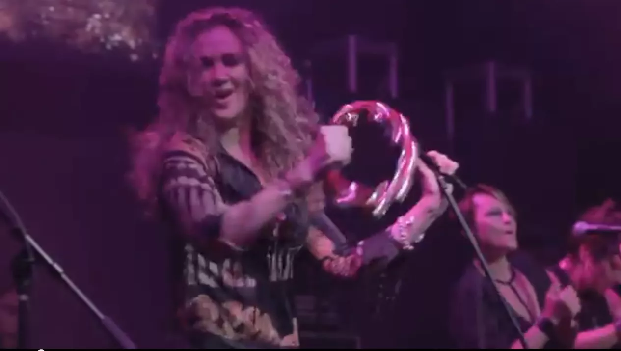 Dana Fuchs: Teltscenen, Jelling Musikfestival 