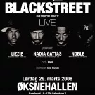 Blackstreet spiller i Øksnehallen