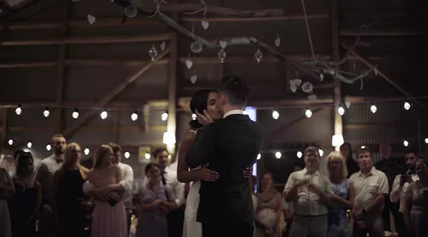 PREMIÄR: "Den bästa dagen i mitt liv har fångats på film"