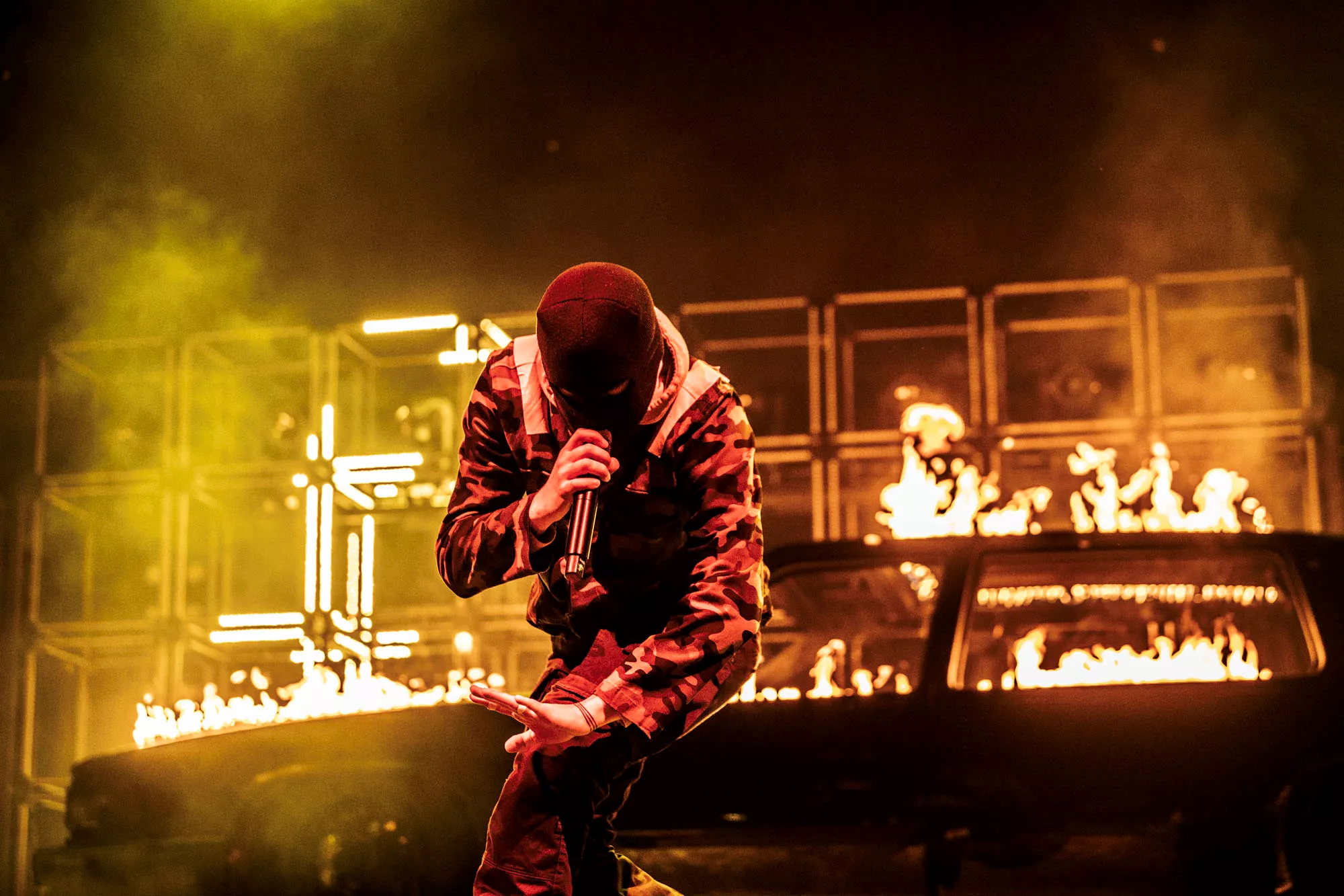 Twenty One Pilots var flyvende