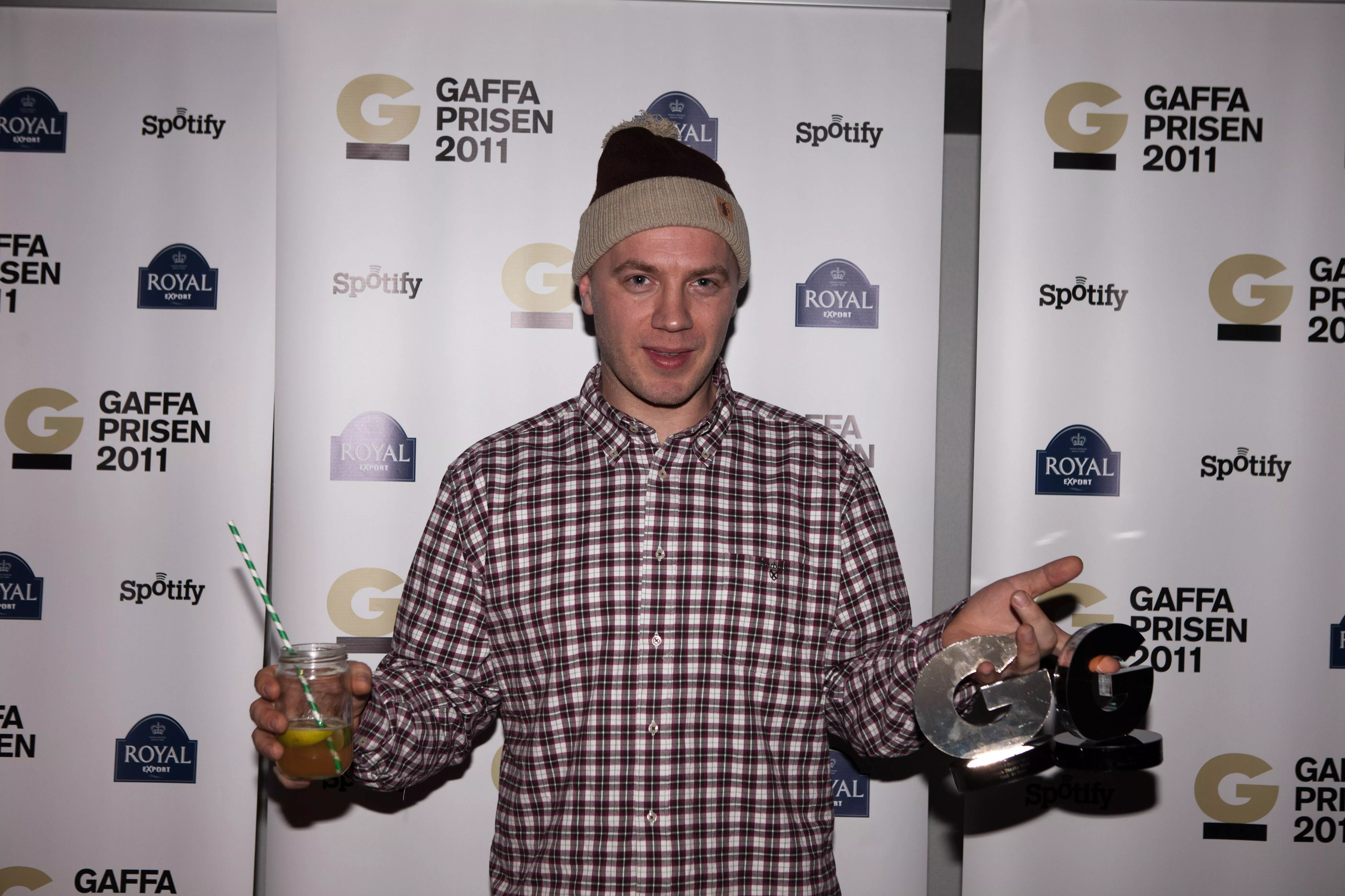 Malk de Koijn takker for GAFFA-Priserne