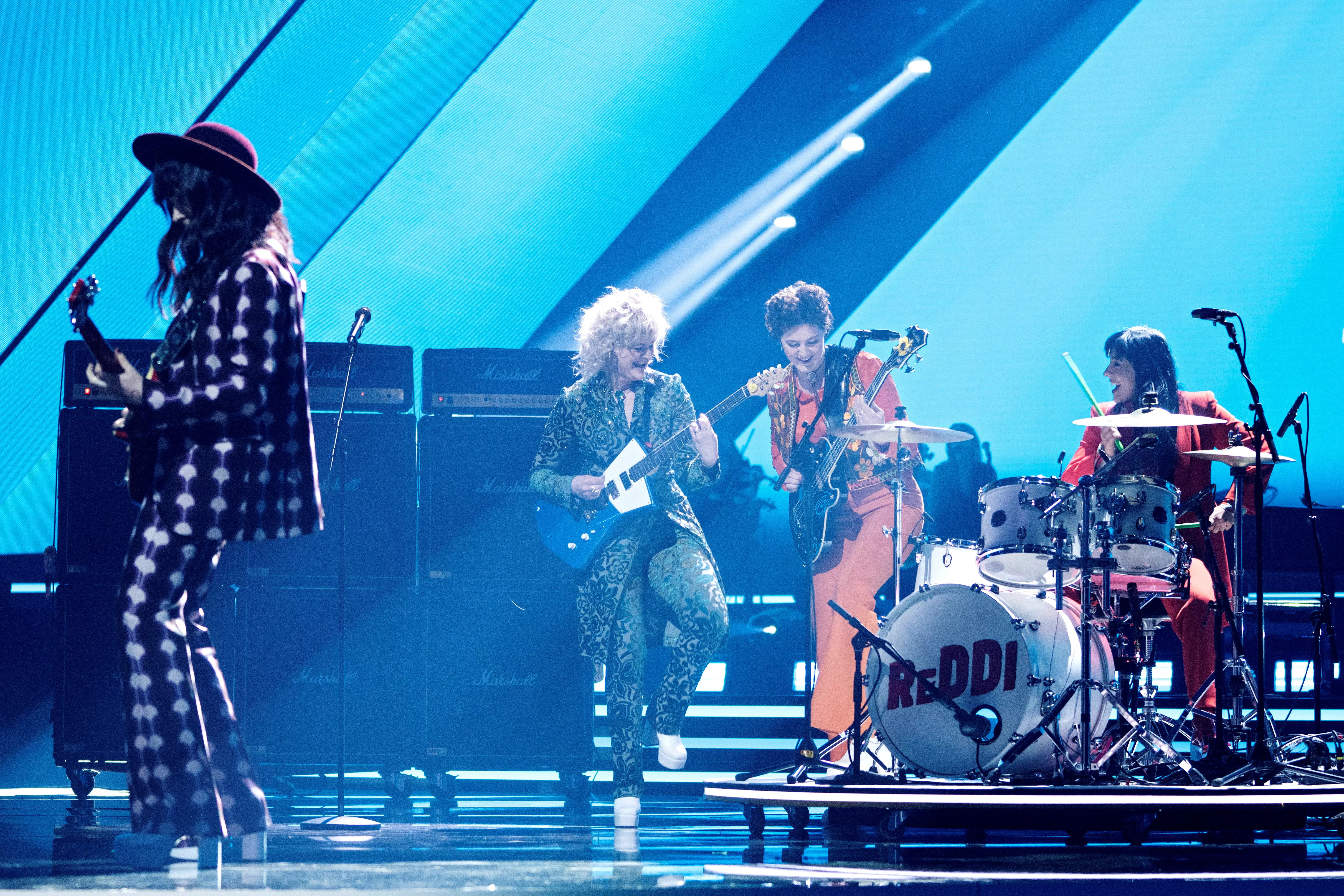 Rock-kvartet vinder Dansk Melodi Grand Prix 2022