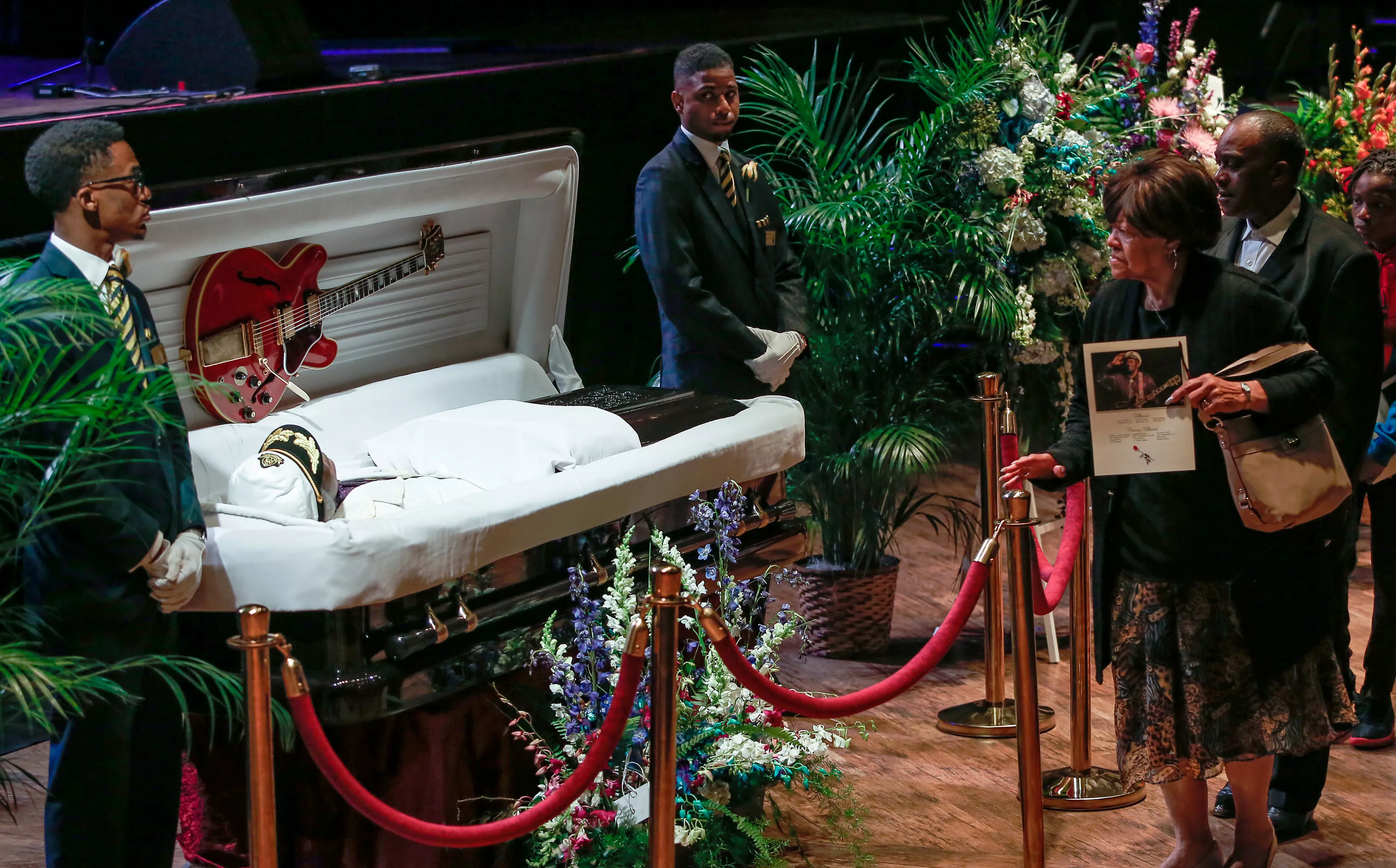 Fansen tok et siste farvel med Chuck Berry