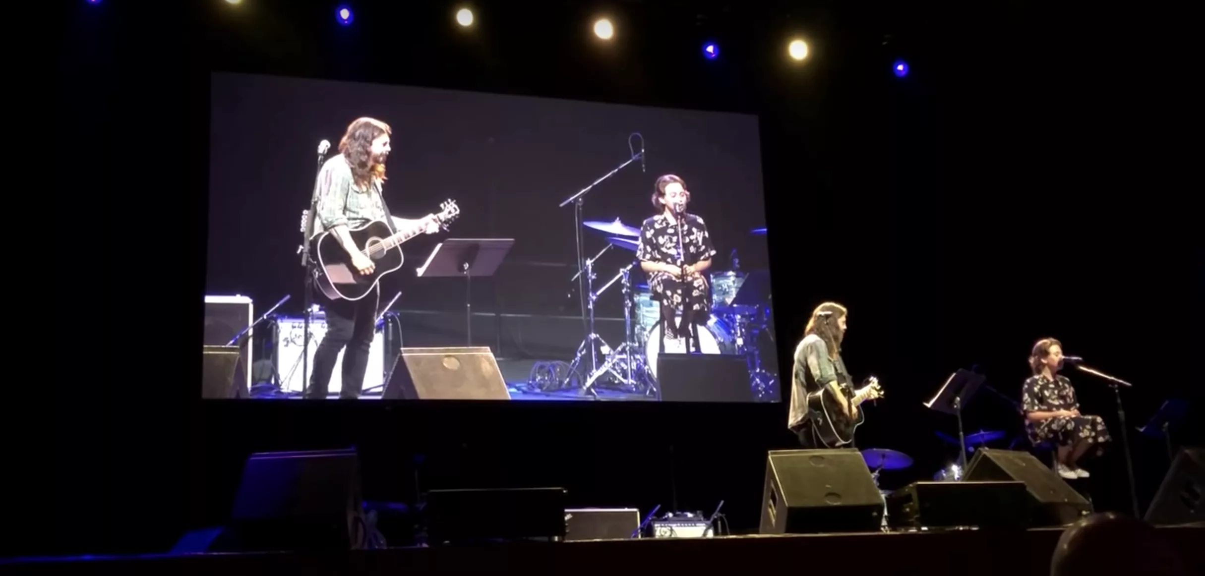 Dave Grohl inviterte en helt spesiell gjest opp på scenen