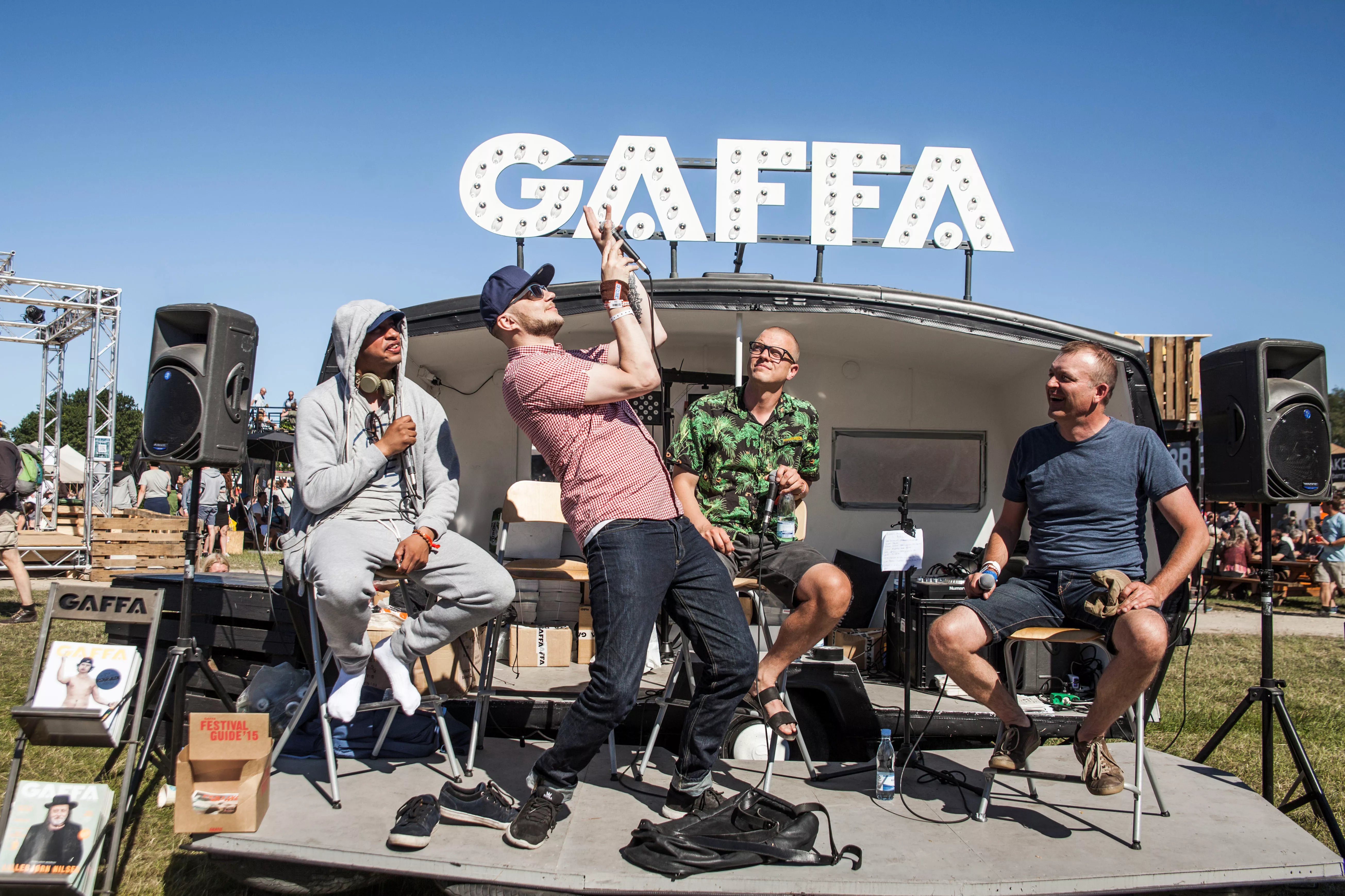 Bikstok i GAFFAs stand på Roskilde: Vi skal allesammen brække os i aften