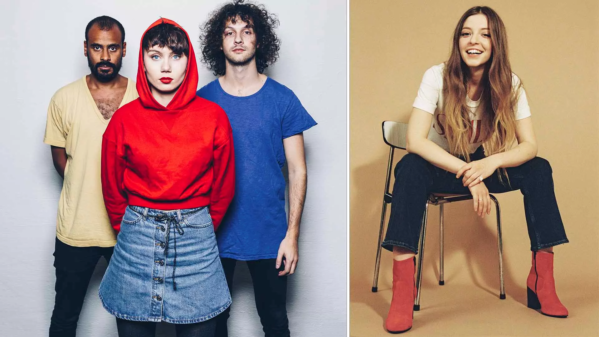 Pstereo med flere navn på plakaten denne uka