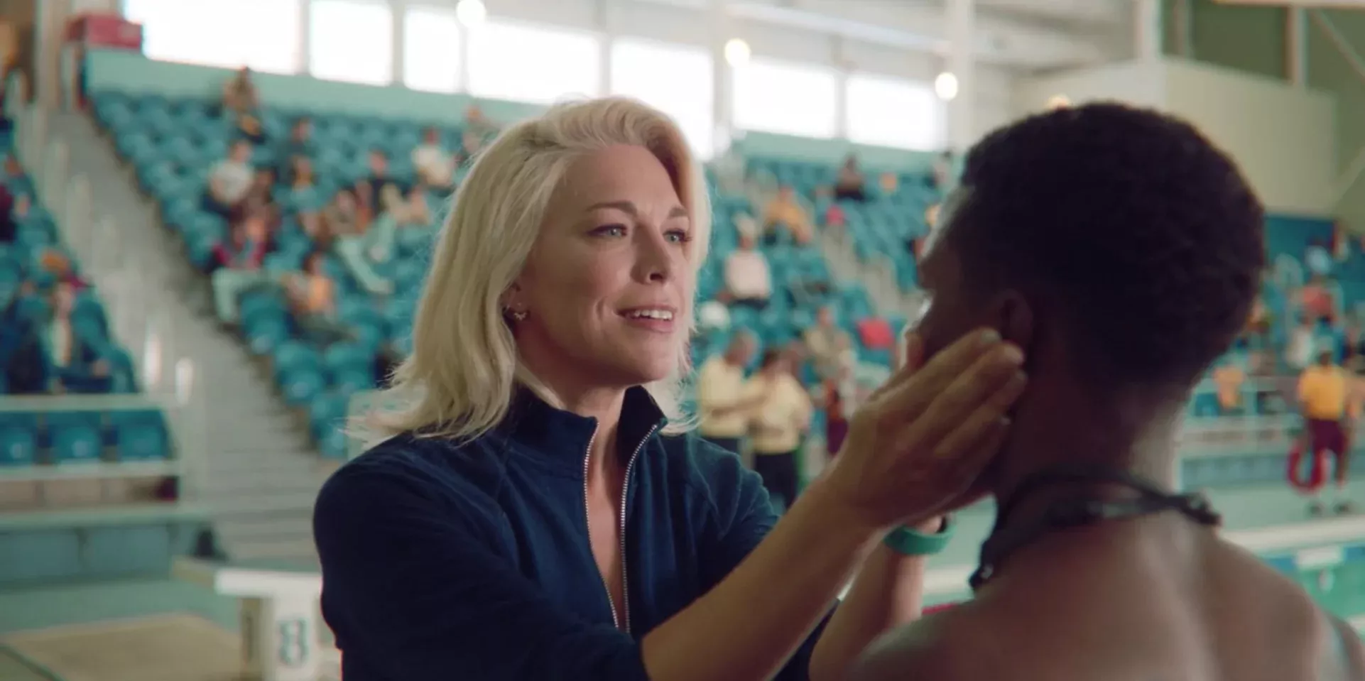 Hannah Waddingham i Netflix-serien Sex Education. Foto: Screendump / Netflix