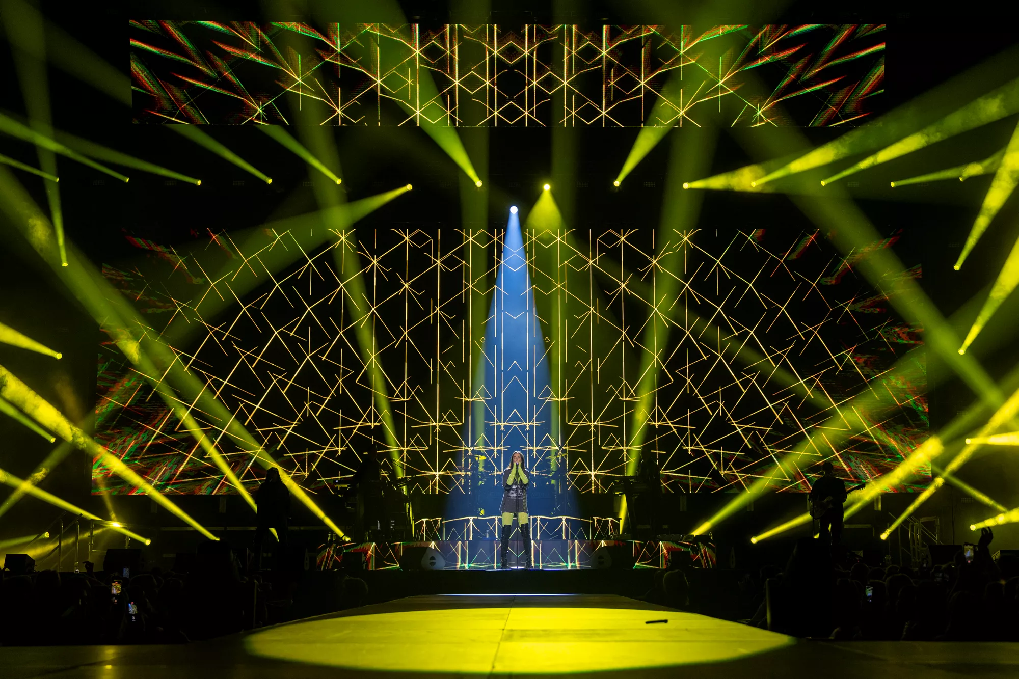 På fotoet: Medina er en af de mange stjerner, der har lagt vej forbi Royal Arena.