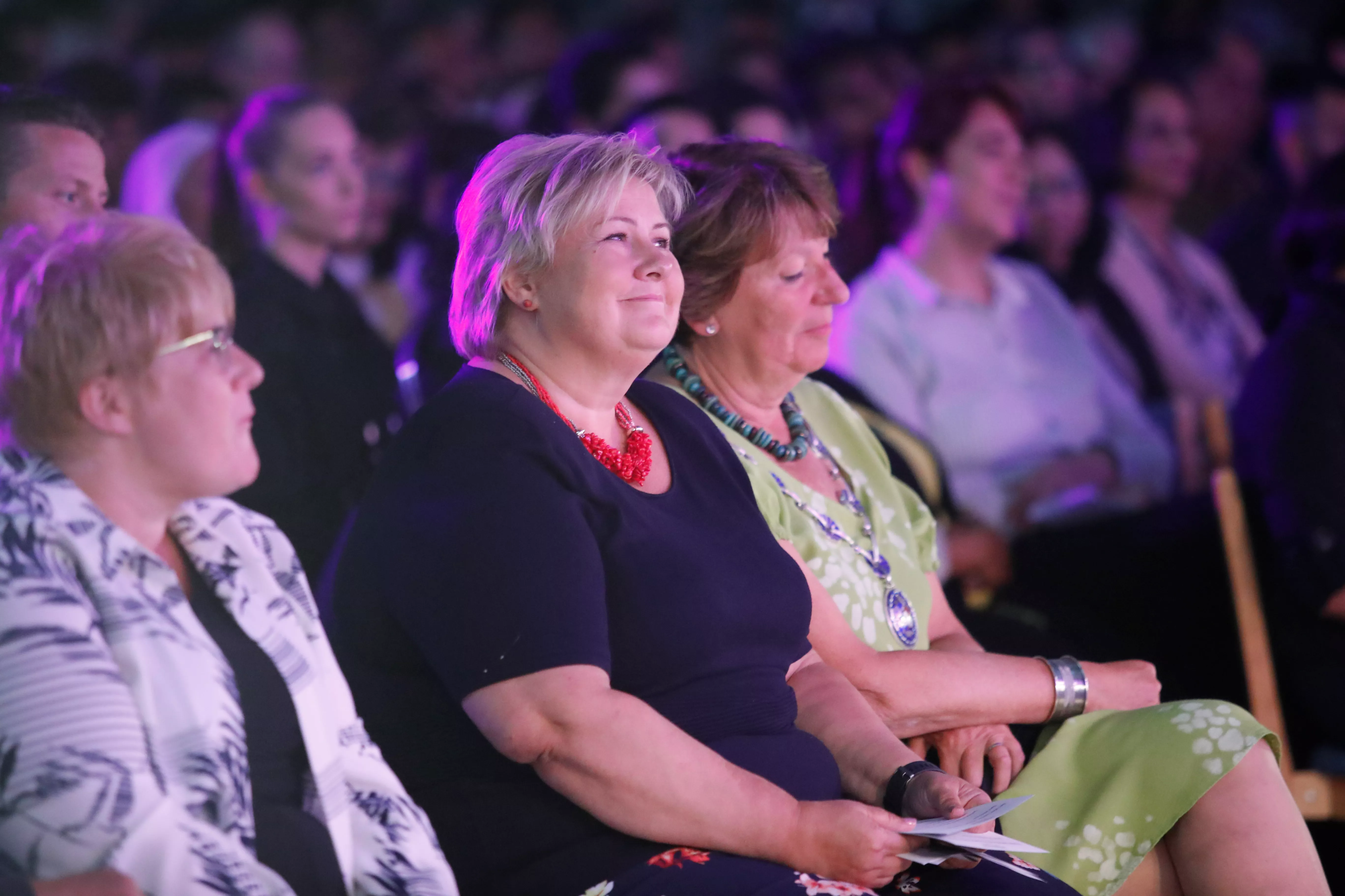 Sto for den offisielle åpningen av gratisfestival i Oslo