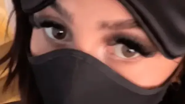 Bild från kvinnans TikTok-konto.