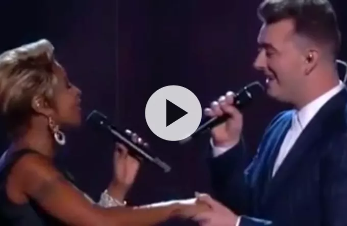 Video: Se Sam Smith i duet med Mary J. Blige