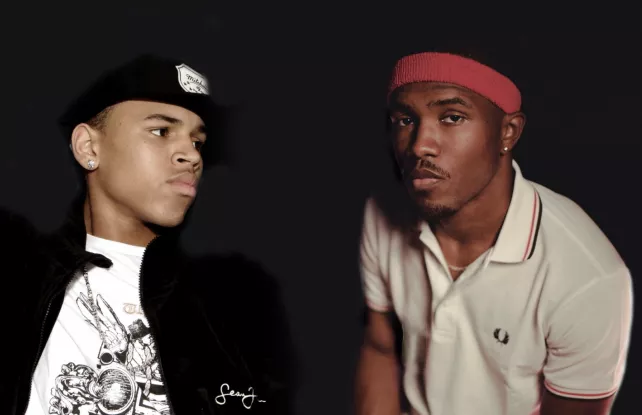 Frank Ocean og Chris Brown i slagsmål