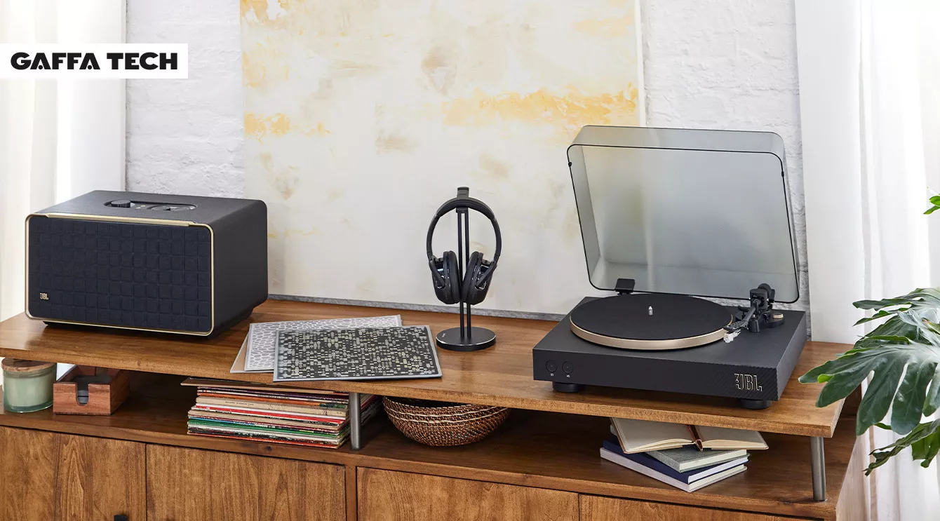 Pladespiller sikrer trådløs lyd til vinylafspilning