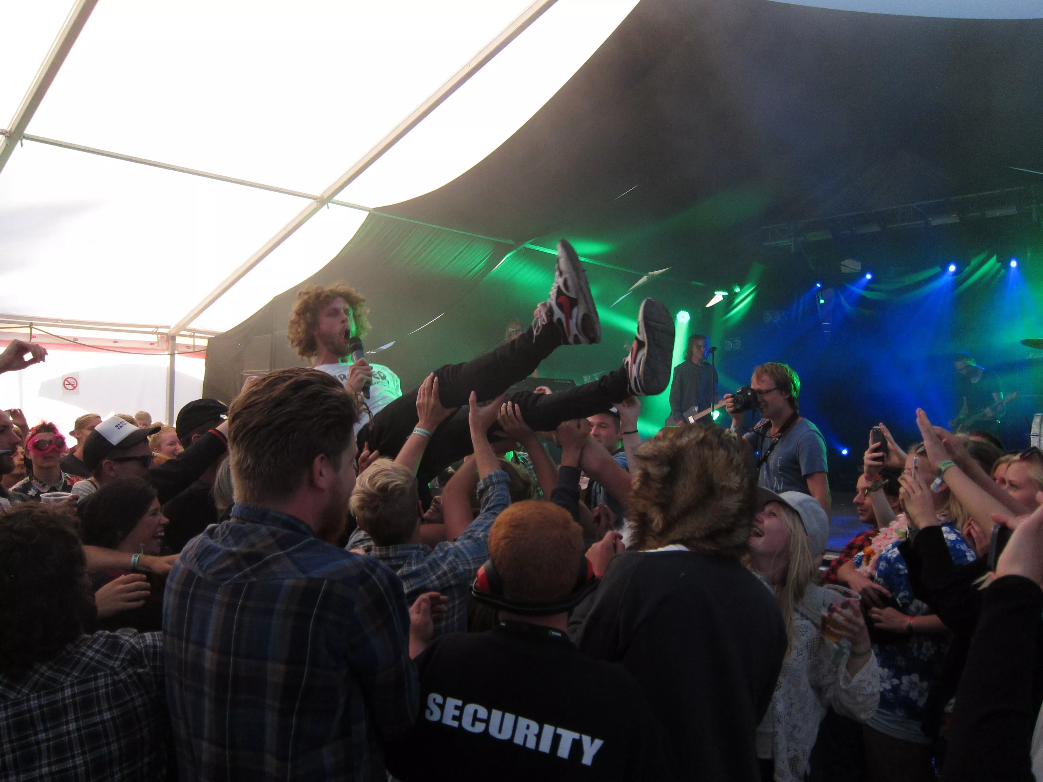 NorthSide-aktuelle Reptile Youth: Det er svært ikke at stagedive