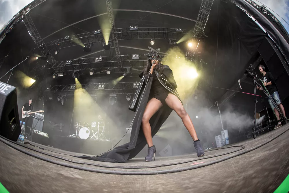 Lulu James : NorthSide, P6 Beat-scenen