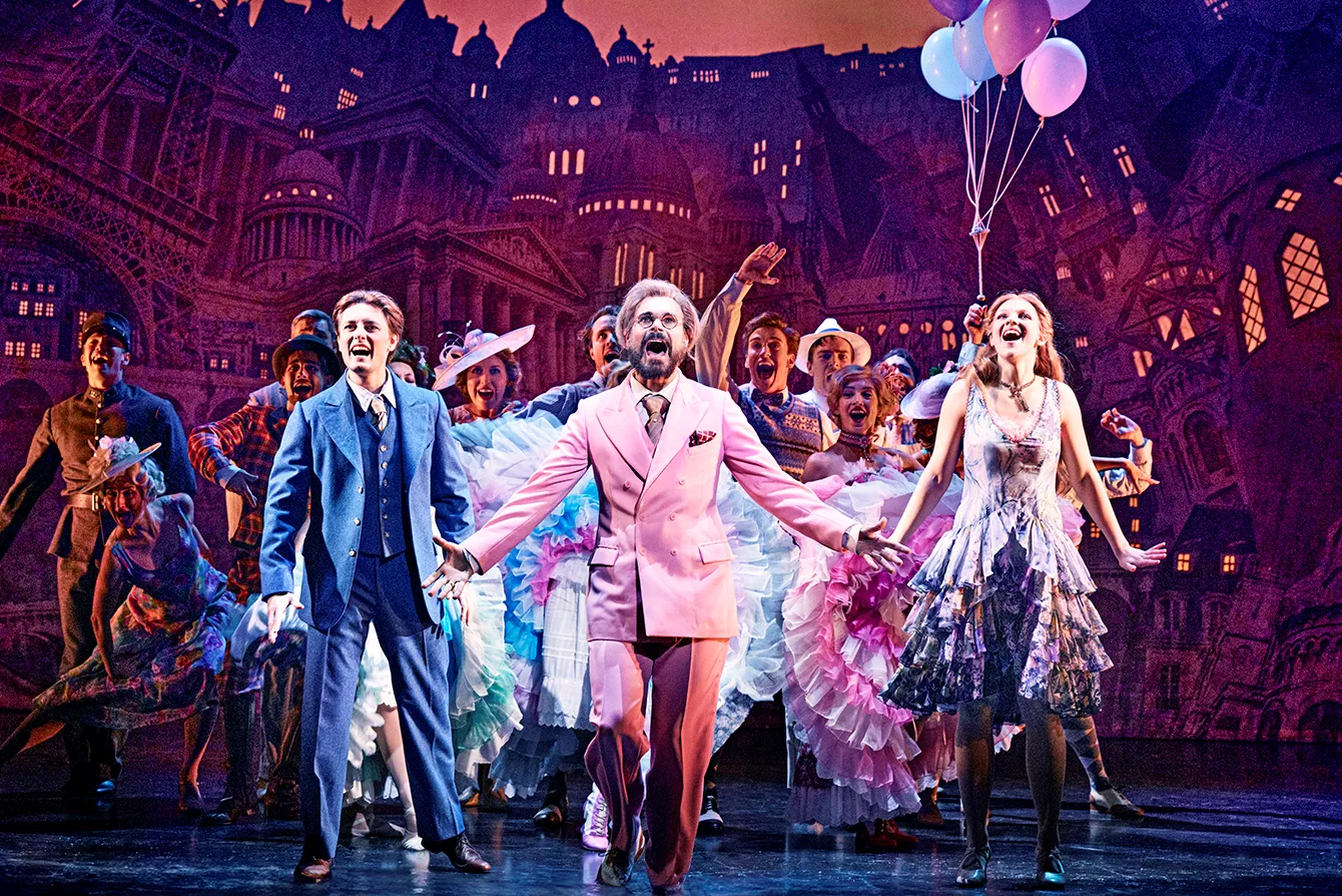 Fra forestillingen Anastasia, som blev opsat på Det Ny Teater i 2024