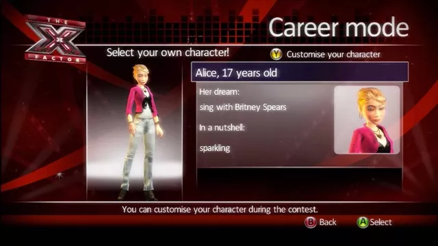 X-Factor på spillekonsollen