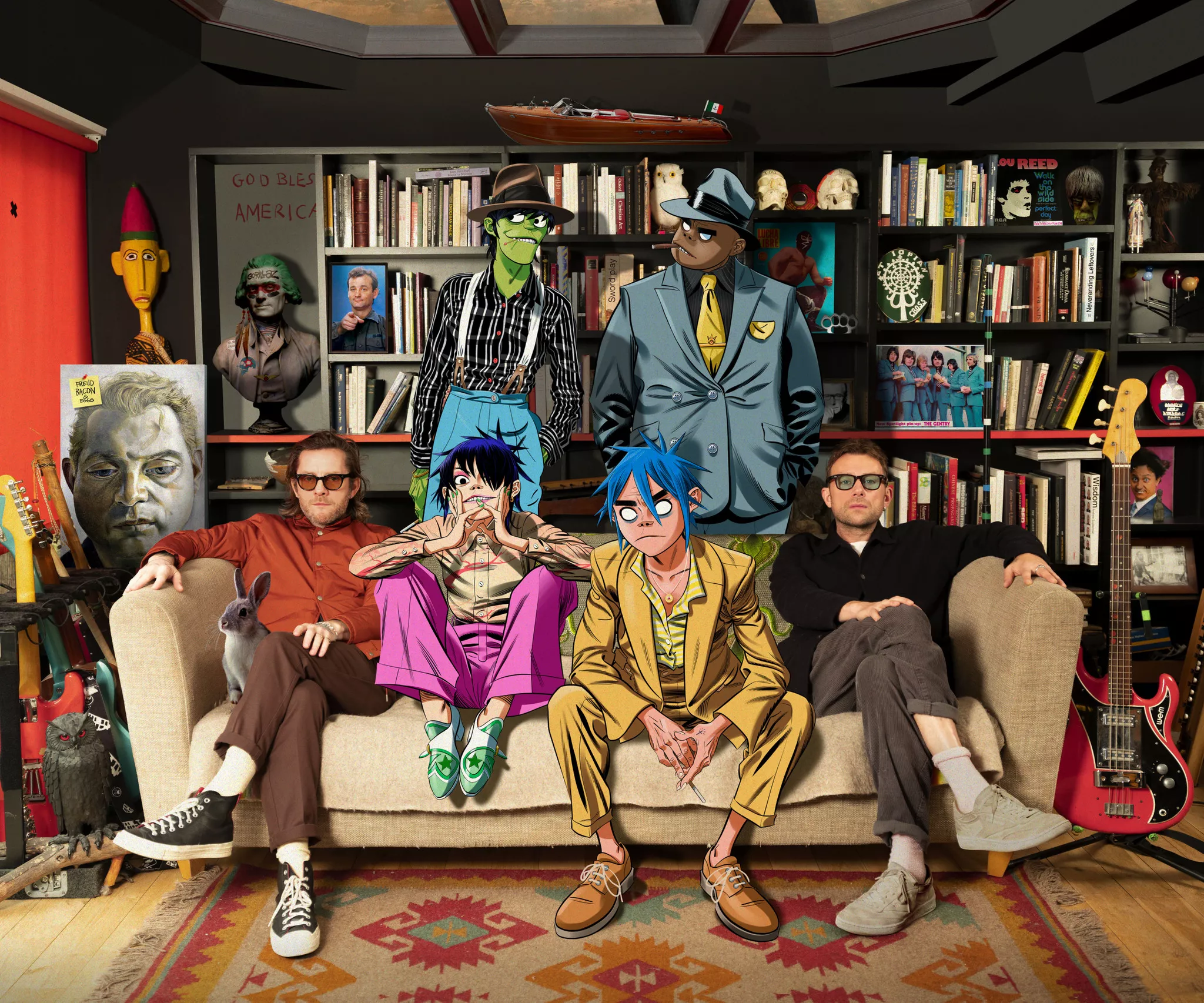 Gorillaz till Sverige