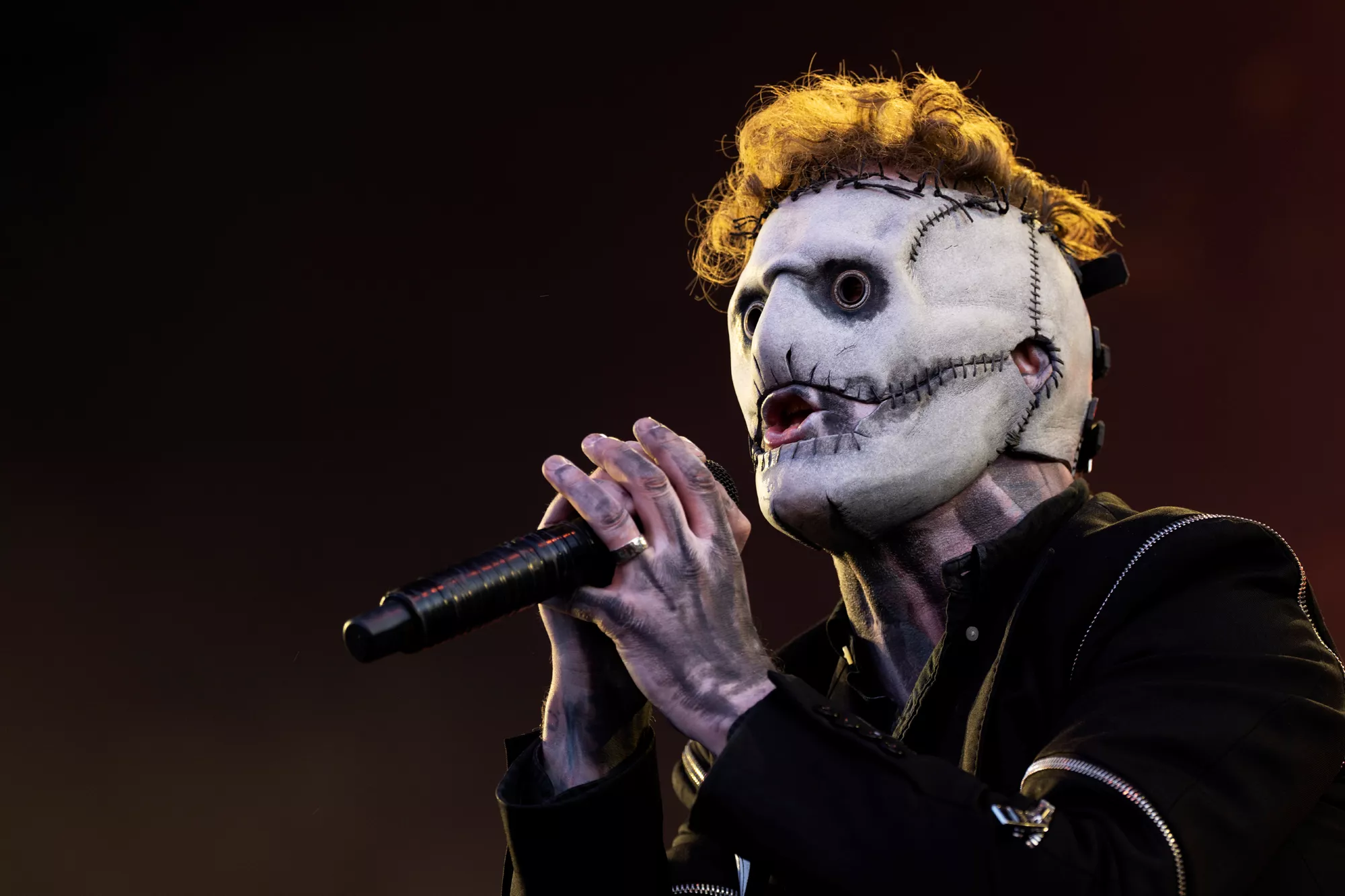 Koncertfoto fra da Slipknot spillede på Copenhell i 2025.