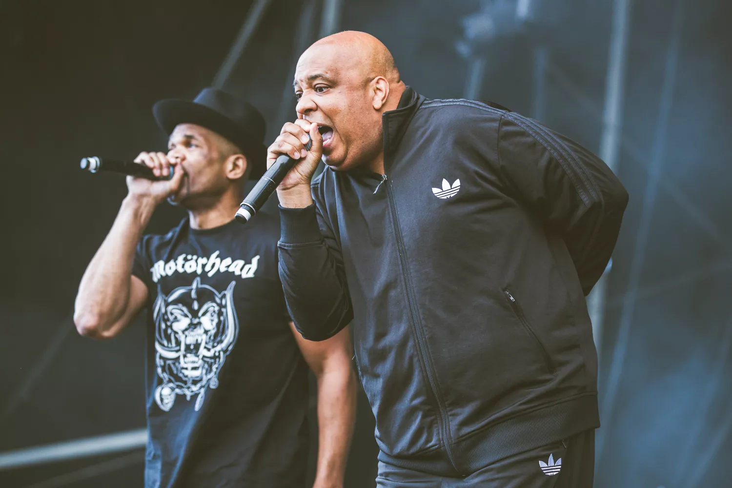 2017-inkarnationen af Run-DMC på scenen på Tinderbox-festivalen i sommeren '17. Foto: Anja Ankerstjerne