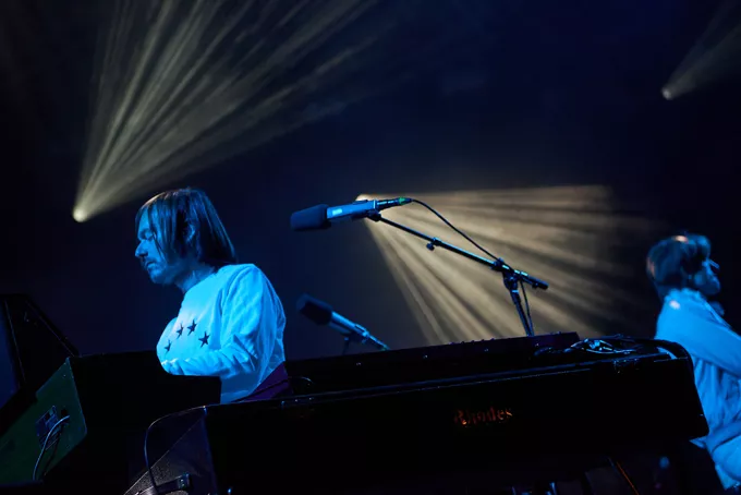 Air på scenen i Tivoli, København, juli 2016. Foto: Rasmus BS Hansen