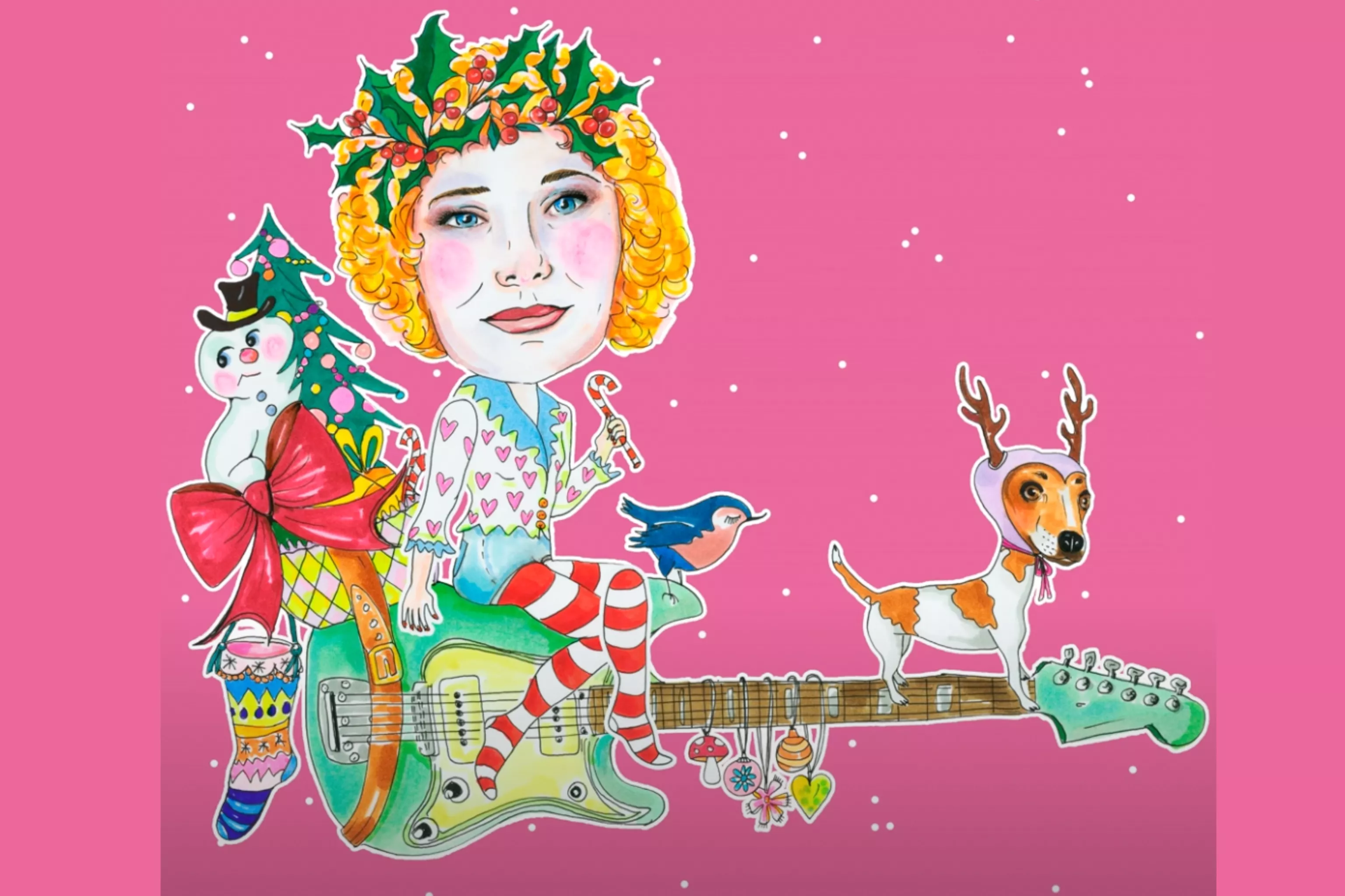 Ny utraditionel juleklassiker? Annika Aakjær er ude med sin første julesang 