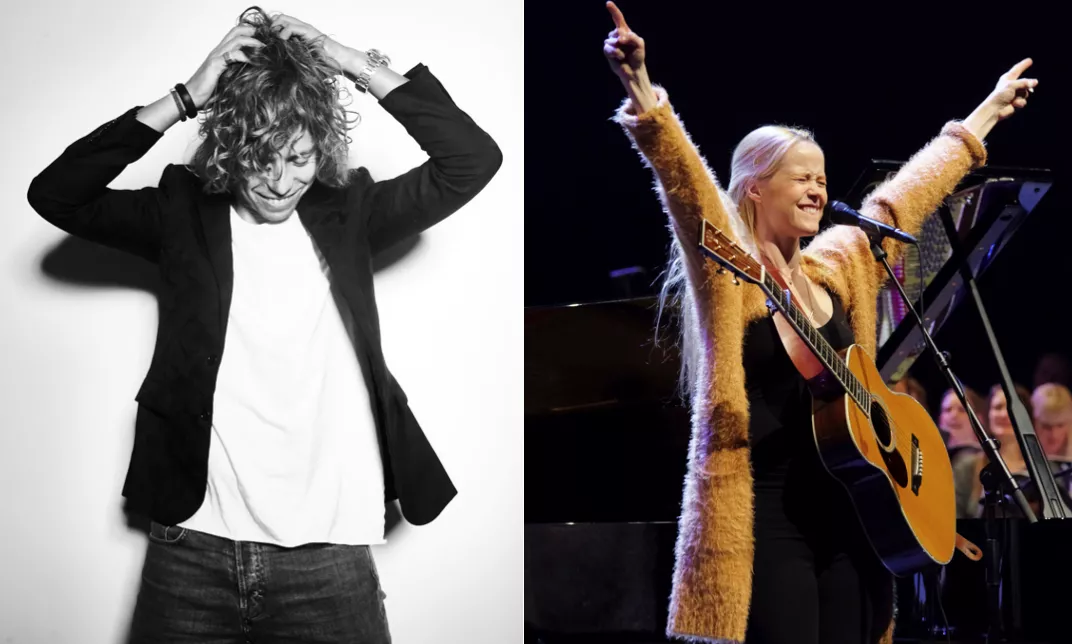 Tina Dickow og Mads Langer giver dobbeltkoncert 