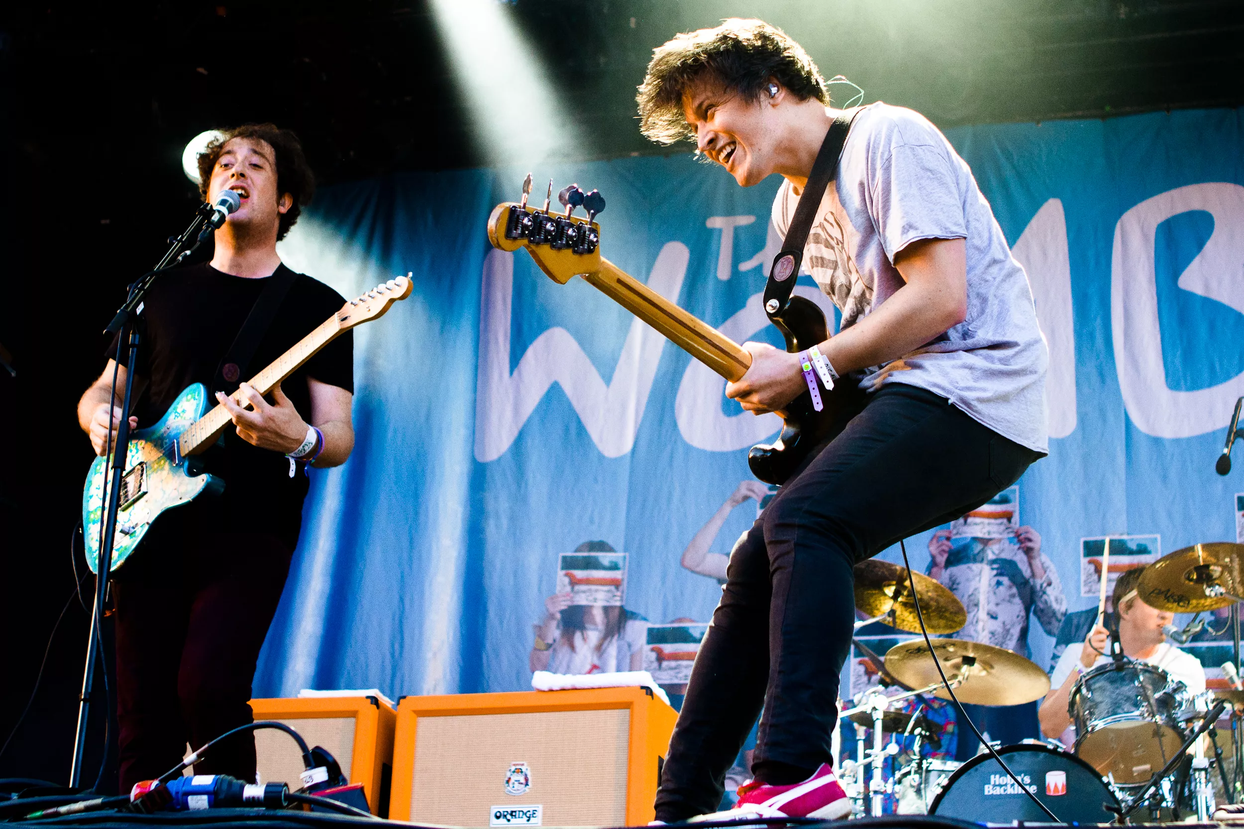 The Wombats: Kongescenen, Slottsfjell Festival