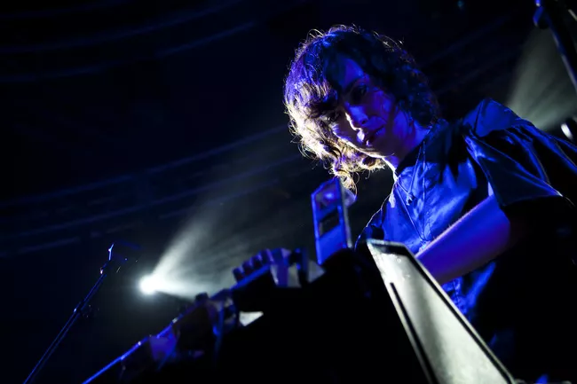 Ladytron : Beatday, Telt-scenen, Valbyparken, København