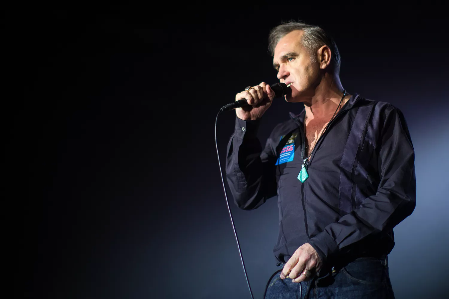 Morrissey stormet av scenen igjen