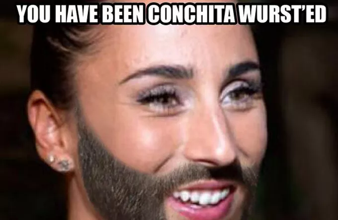 Skæg-joke spreder sig efter Østrigs grand prix-sejr