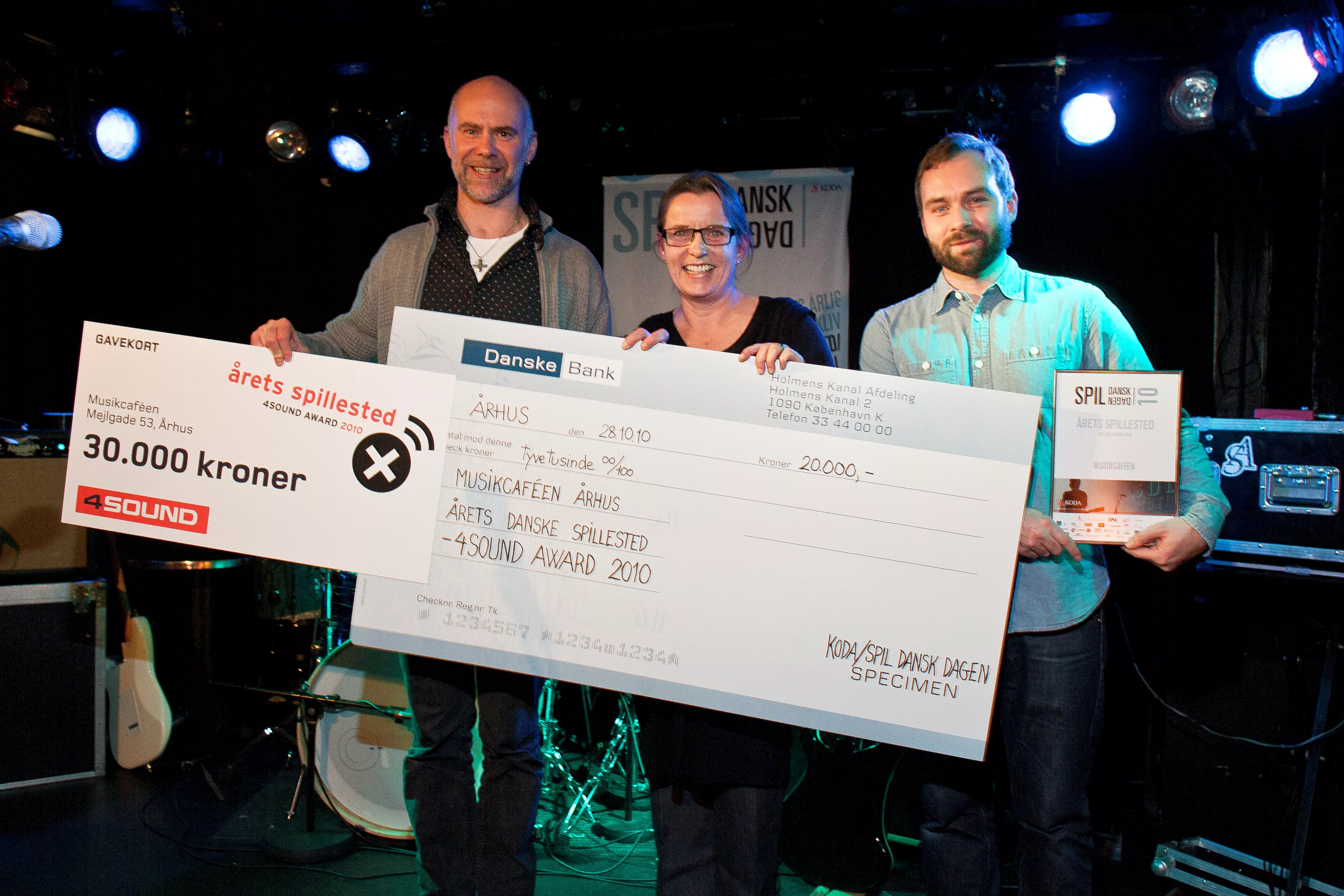 Musikcaféen i Århus årets spillested