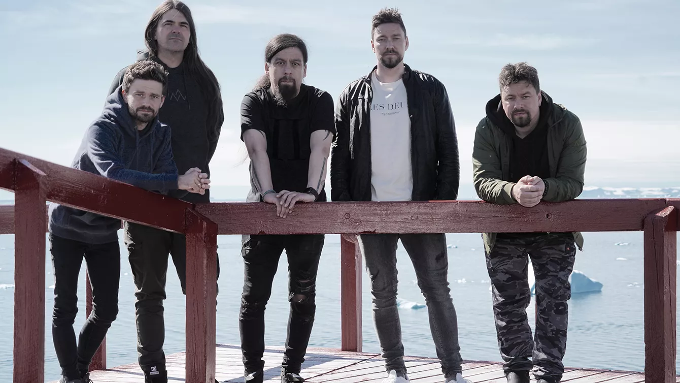 Fra venstre: Mads Røn, Andreas Otte, Martin Zinck, Frederik Elsner og Christian Elsner. Foto: Klaus Poulsen