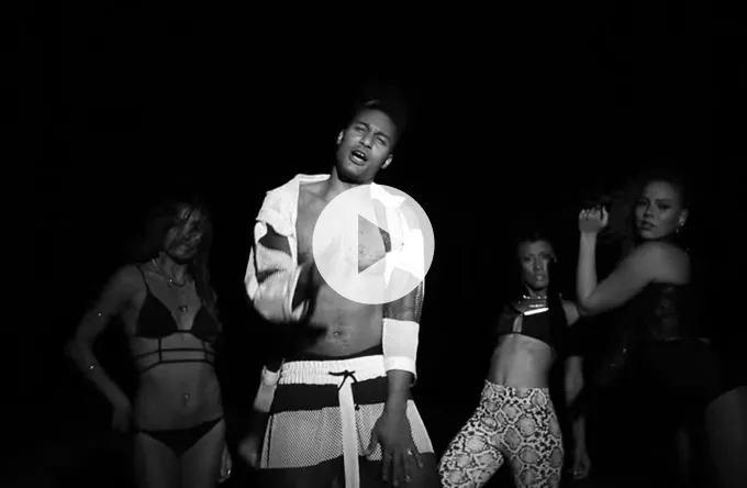 Se Benjamin Kissi hylde Timbaland