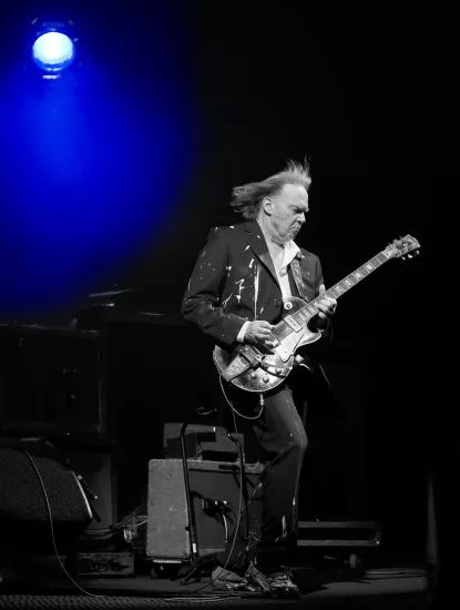 Neil Young indspiller med Daniel Lanois 