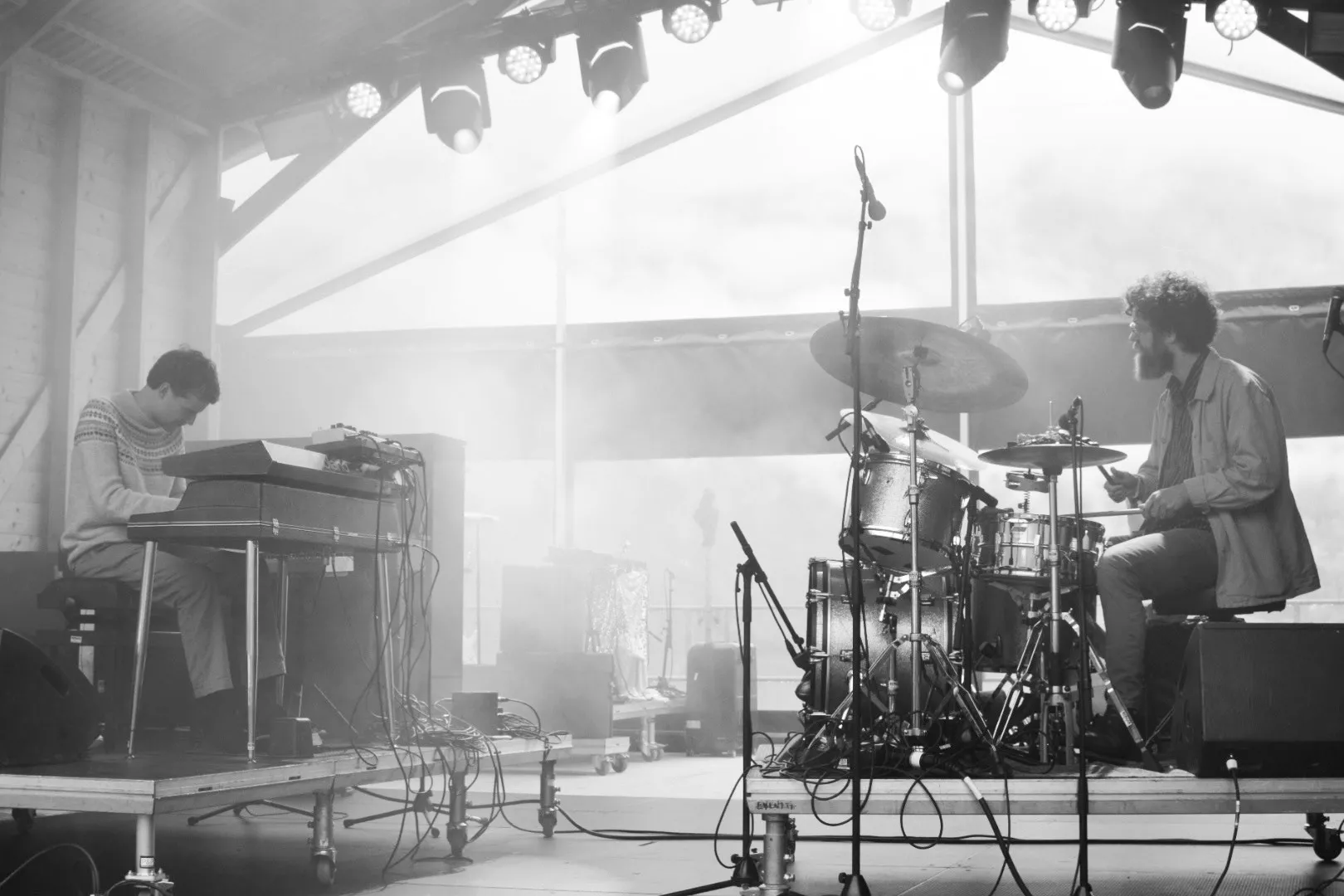 Dansker bruker regn og tåke til sin fordel