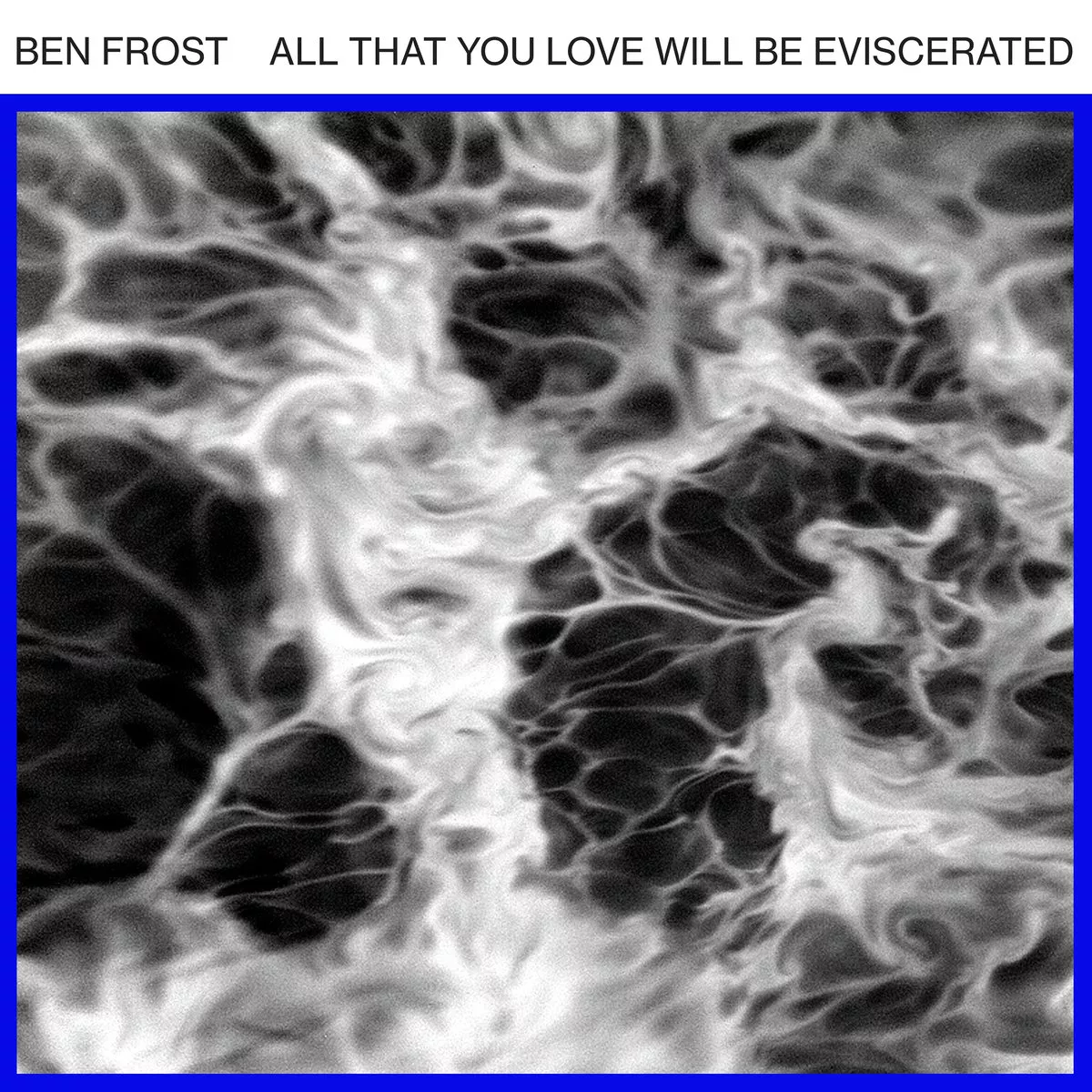 All That You Love Will Be Eviscerated  - Ben Frost