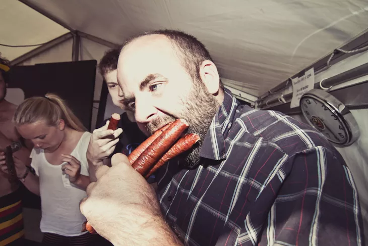 Galleri: Pølsespisekonkurrence på Roskilde