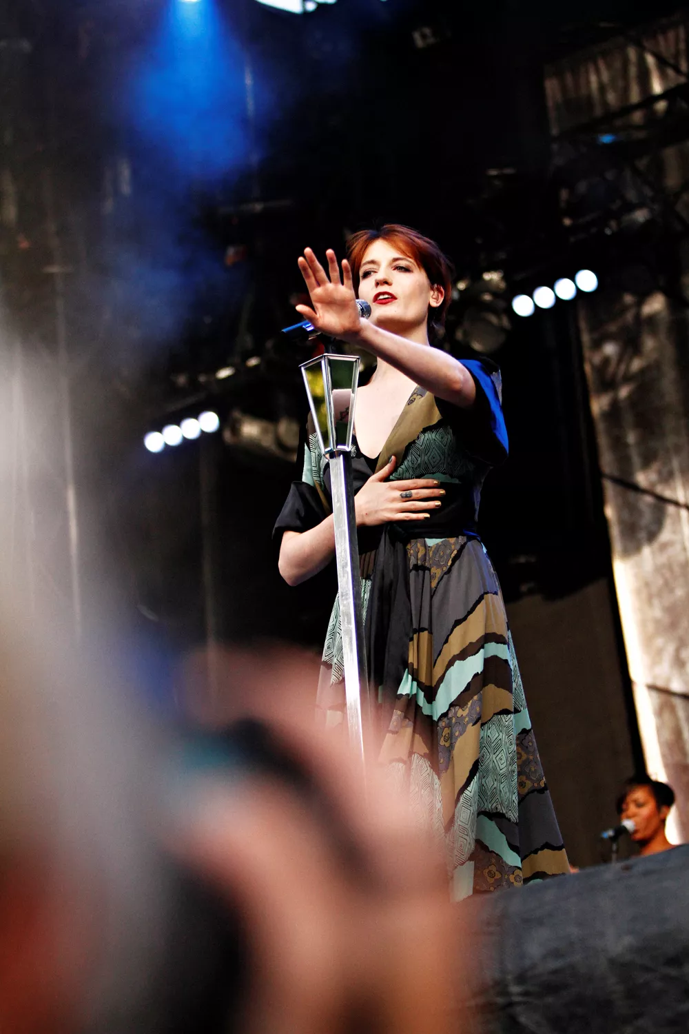 Florence Welch stoppade bråk