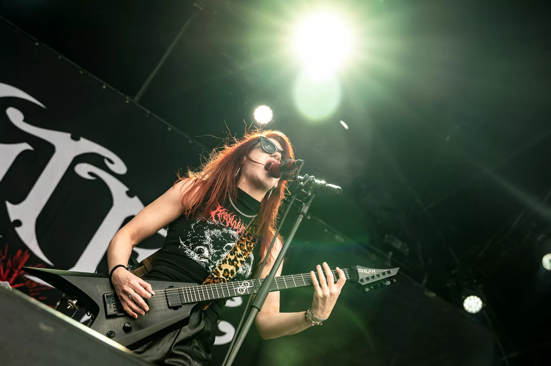 Som ett skitförbannat Heart med dist och growl