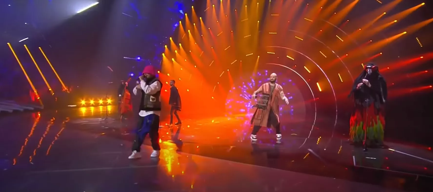 Ukrainska Kalush Orchestra som vann ESC 2022