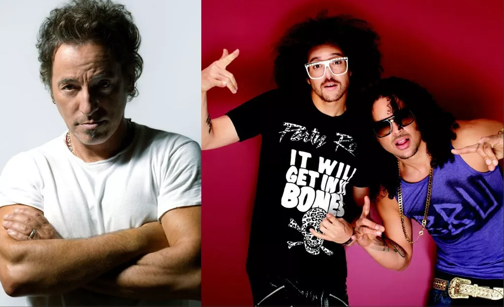 Bruce Springsteen gjør LMFAO
