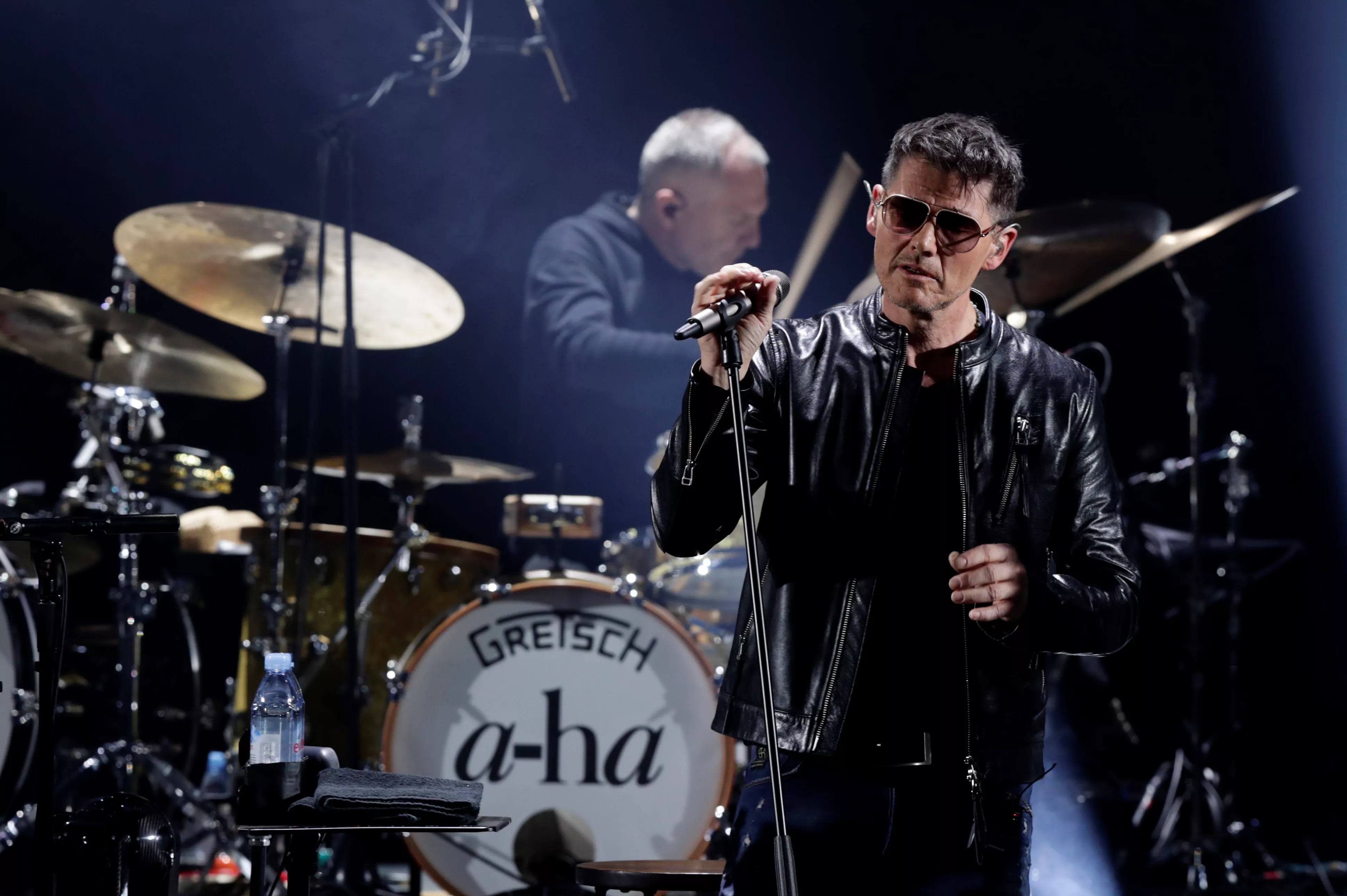 Ble møtt av protester utenfor Oslo Spektrum