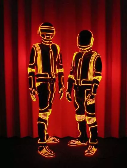 Daft Punk laver numre med Kanye West