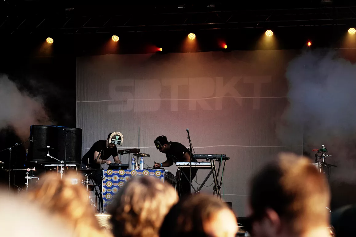 SBTRKT: Blue Stage, Hultsfredsfestivalen