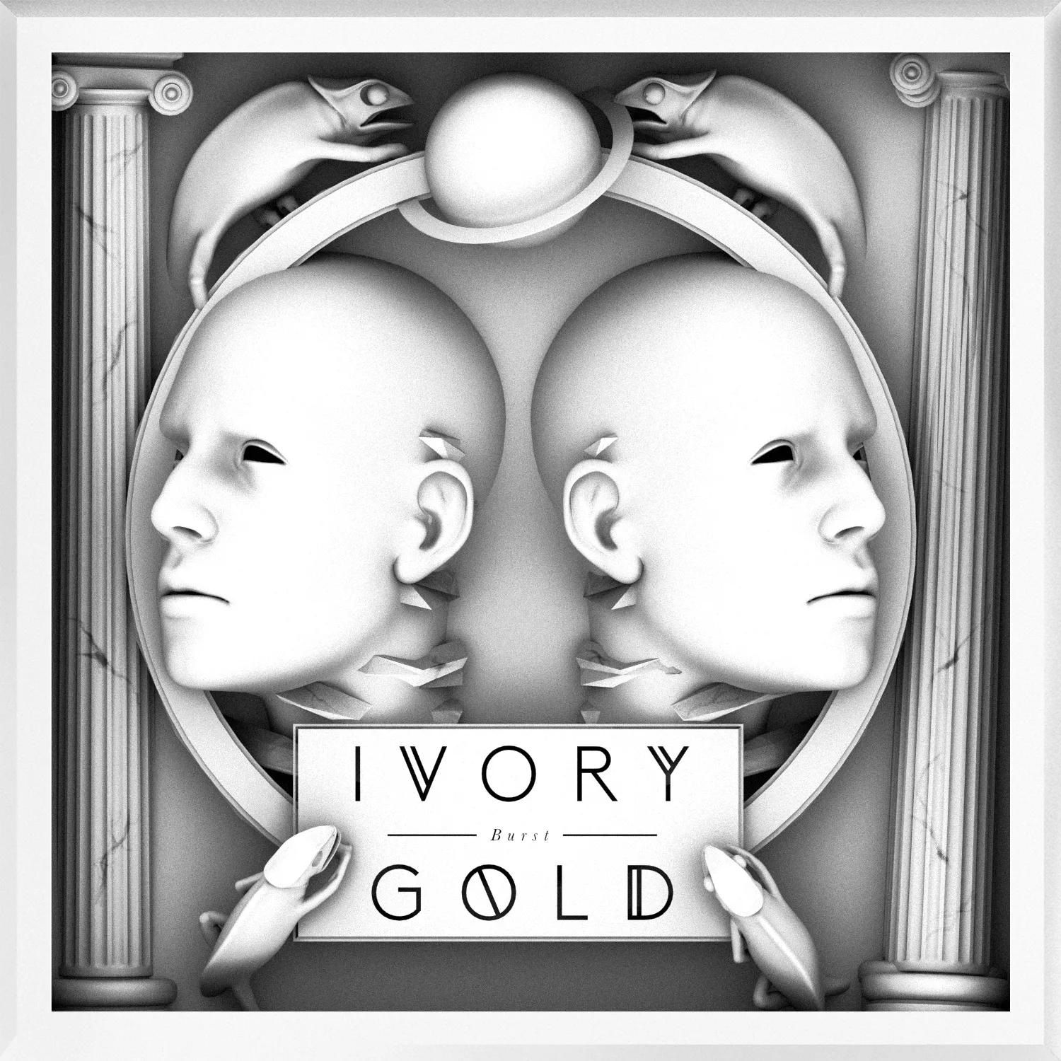 Burst - Ivory & Gold
