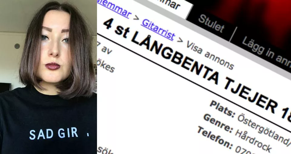 KRÖNIKA: "Långa och slanka tjejer kan också spela i band"