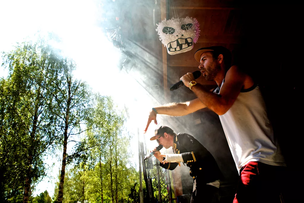 Hiphop-duo tar över förstaplatsen på studentlistan